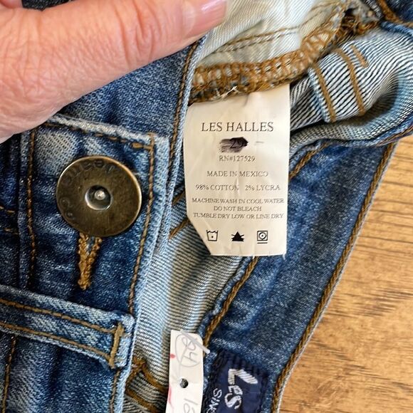 LES HALLES FLARE BOTTOM JEANS. NEW - Picture 9 of 11